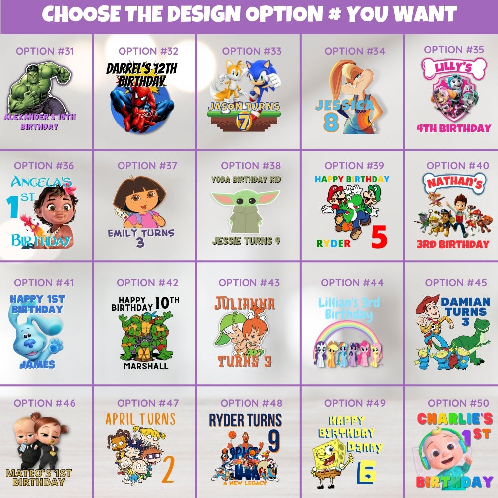 Custom Temporary Tattoos For Kids Parties, Cool Tattoos For Boys, Cute Tattoos For Girls, Fake Tattoo Party Favors, 1st Birthday Tattoos Party Favors