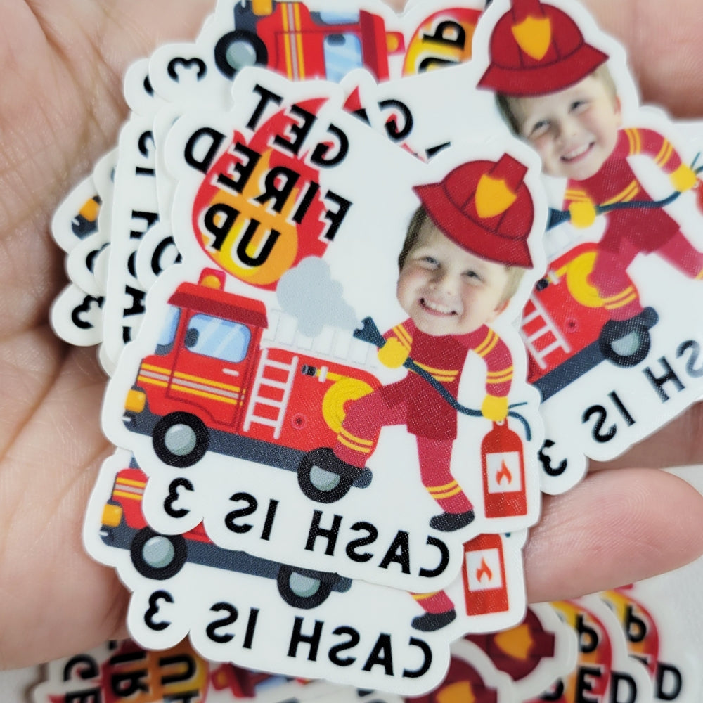 Firefighter Birthday Themed Temporary Tattoo Party Favor Supplies For Birthdays Bachelorette Parties And More