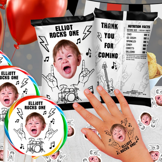 Rock and Roll Birthday Party Supplies