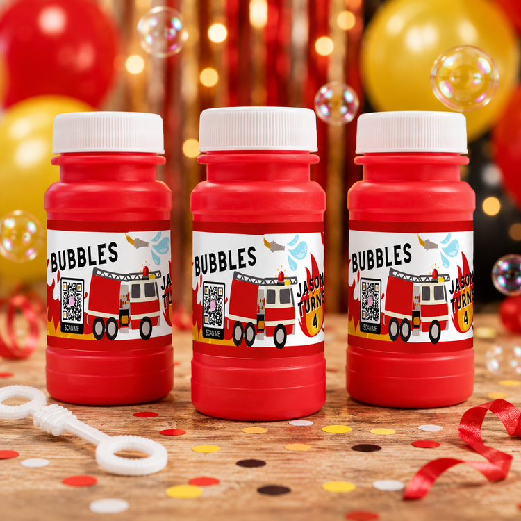 Bubble Bottle Labels