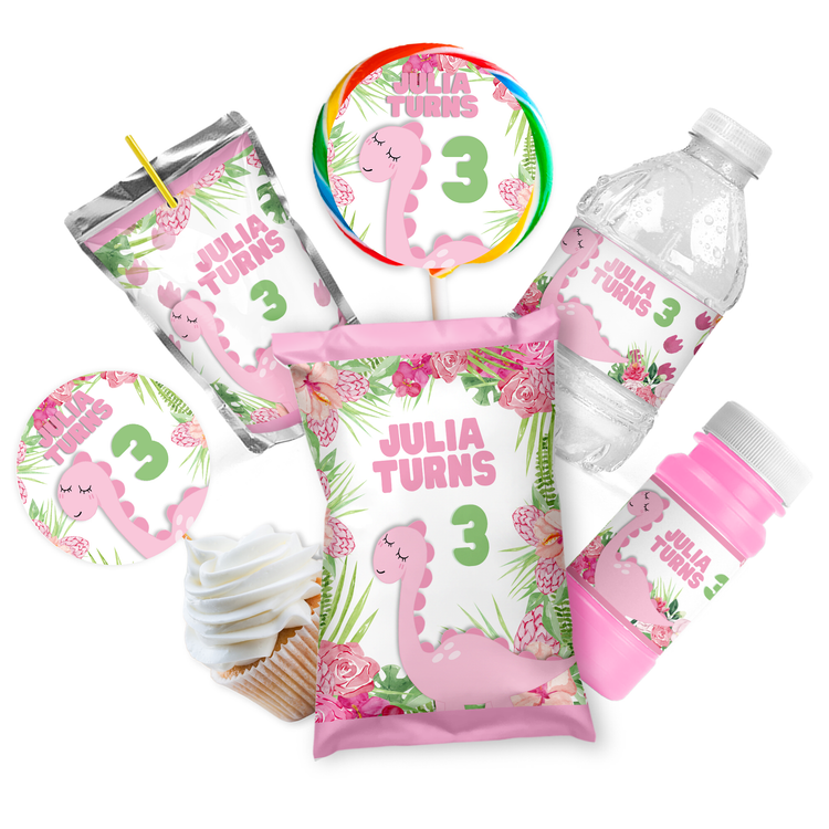 PINK DINO THEME