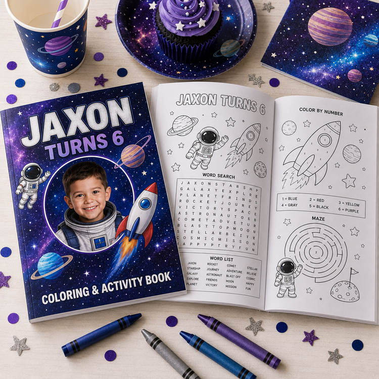 PERSONALIZED COLORING BOOKS