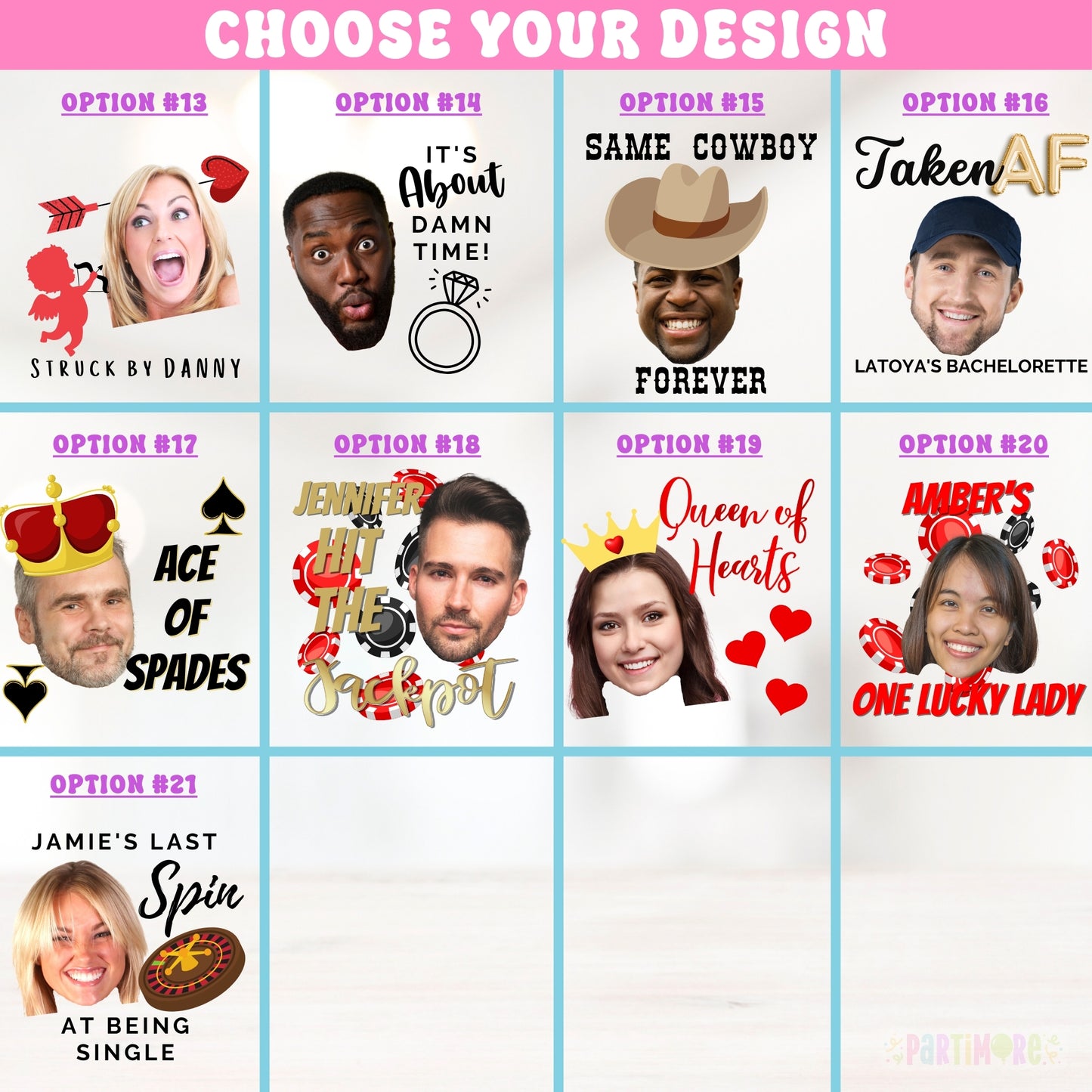 Custom Bachelorette Party Temporary Tattoos, Funny Groom Face Fake Tattoos