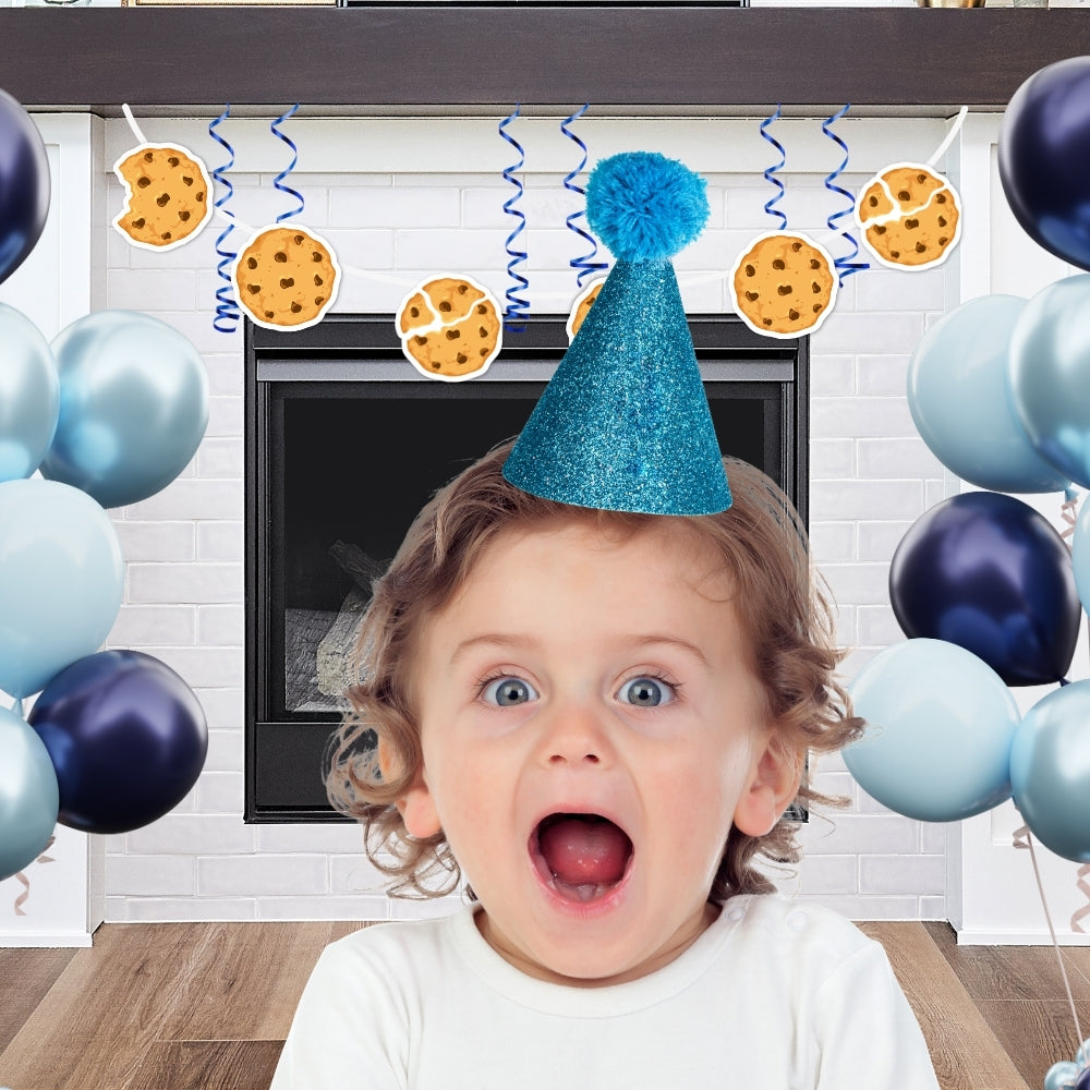 Milk And Cookies Birthday Banner, First Birthday Party Bunting, Sweet Boys Baby Shower Garland, Cookie Party Decorations