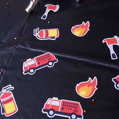 Fire Truck confetti, Firefighter Birthday Party Decorations, Fireman Bachelorette Party, Firefighter Baby Shower