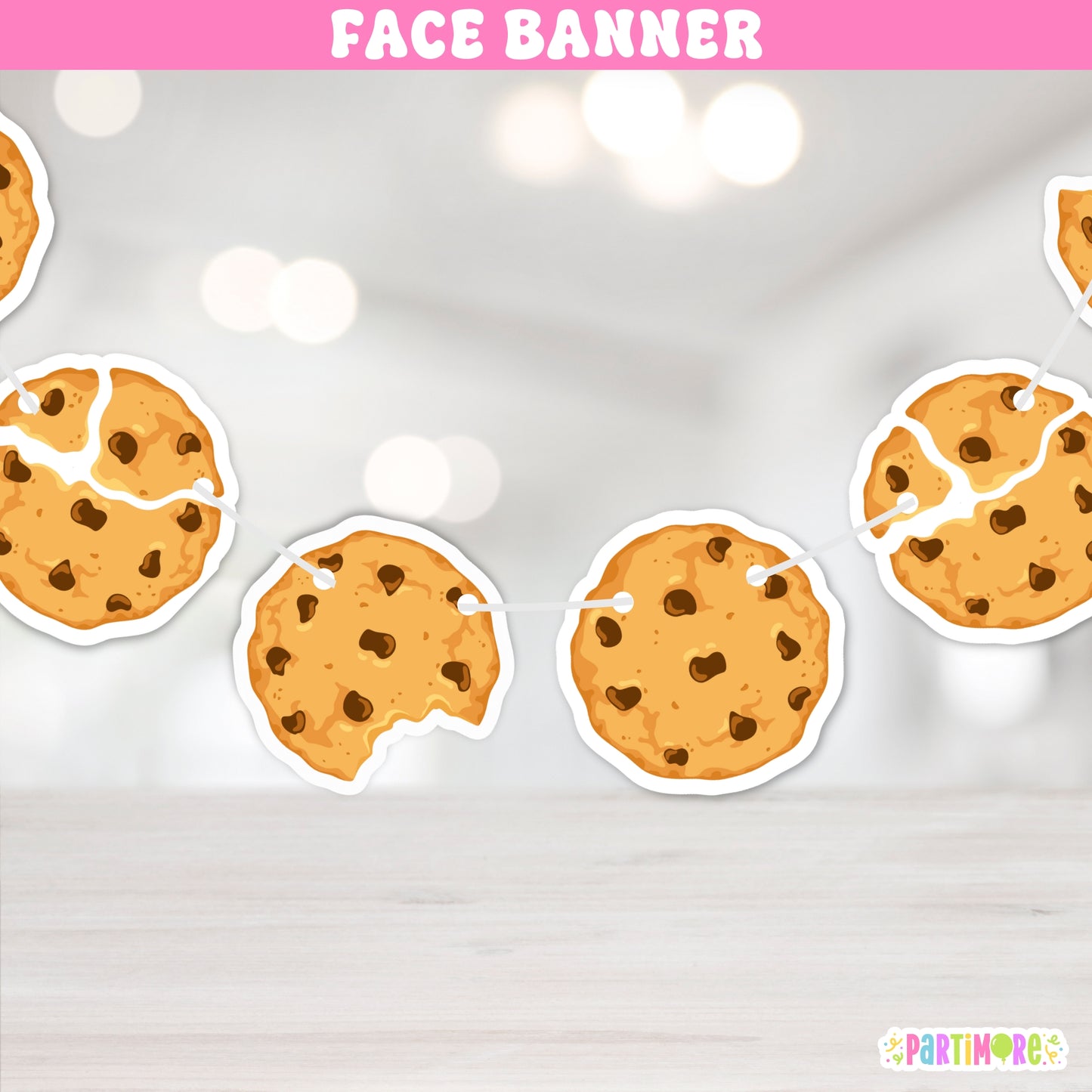 Milk And Cookies Birthday Banner, First Birthday Party Bunting, Sweet Boys Baby Shower Garland, Cookie Party Decorations