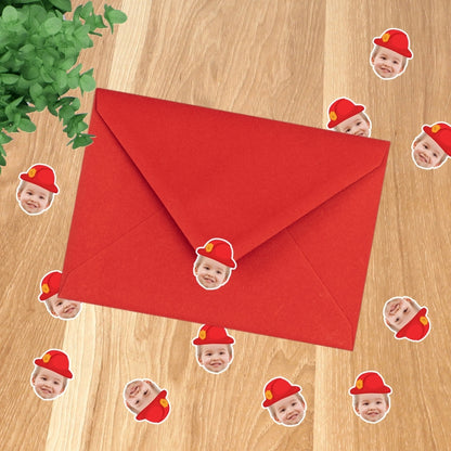Firefighter Confetti, Firetruck Birthday Party Decorations, Fireman Helmet Face Confetti