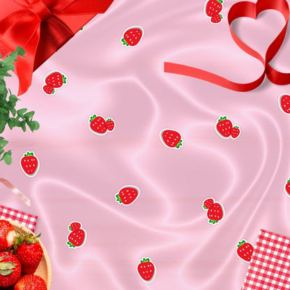 Strawberry Confetti For Berry Sweet Baby Shower, One Berry Cute 1st Birthday Party, Strawberry Birthday Theme, Little Girls Fruit Party Favors